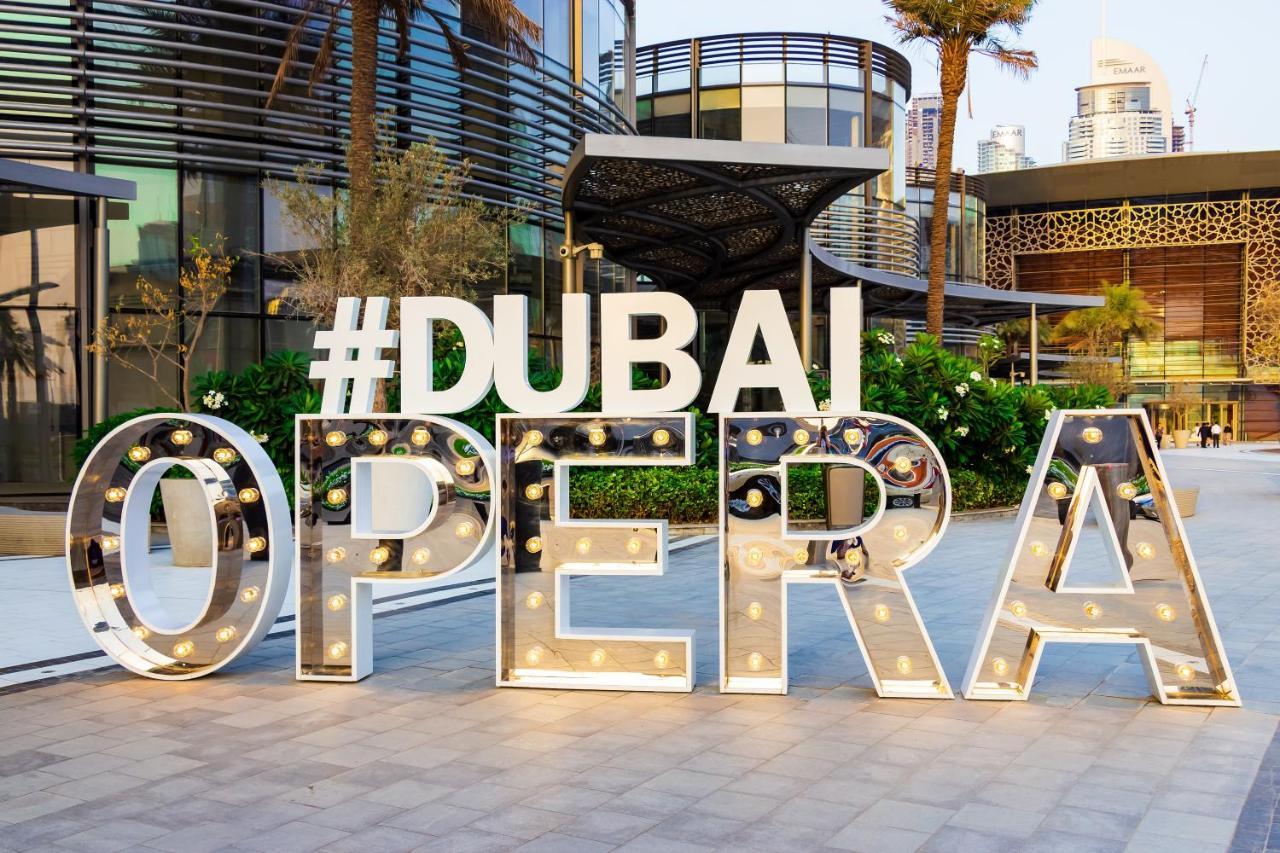 Appartamento Unlock Waters Edge Dubai Esterno foto
